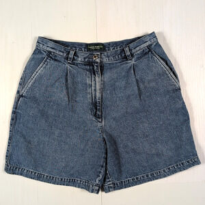 Vintage Y2K Lauren Jeans Co. Ralph Lauren 100% Cotton High Rise Denim Shorts